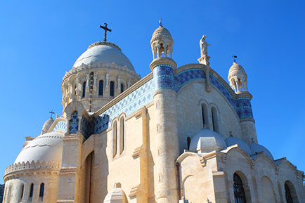 Alger cathédrale Notre Dame d'Afrique