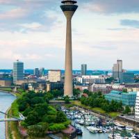 Vue panoramique Dusseldorf