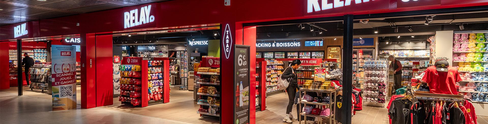 Relay à l’aéroport de Nice