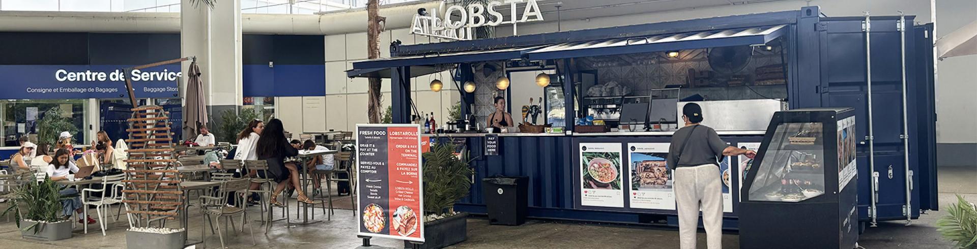 Votre adresse Lobsta à l’aéroport de Nice