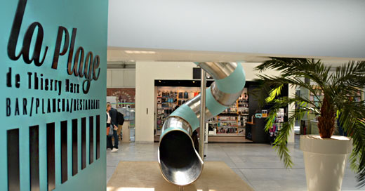 La plage toboggan