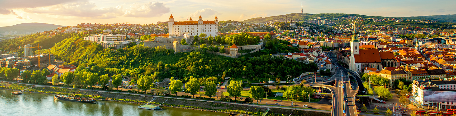 Bratislava Vue vieille ville