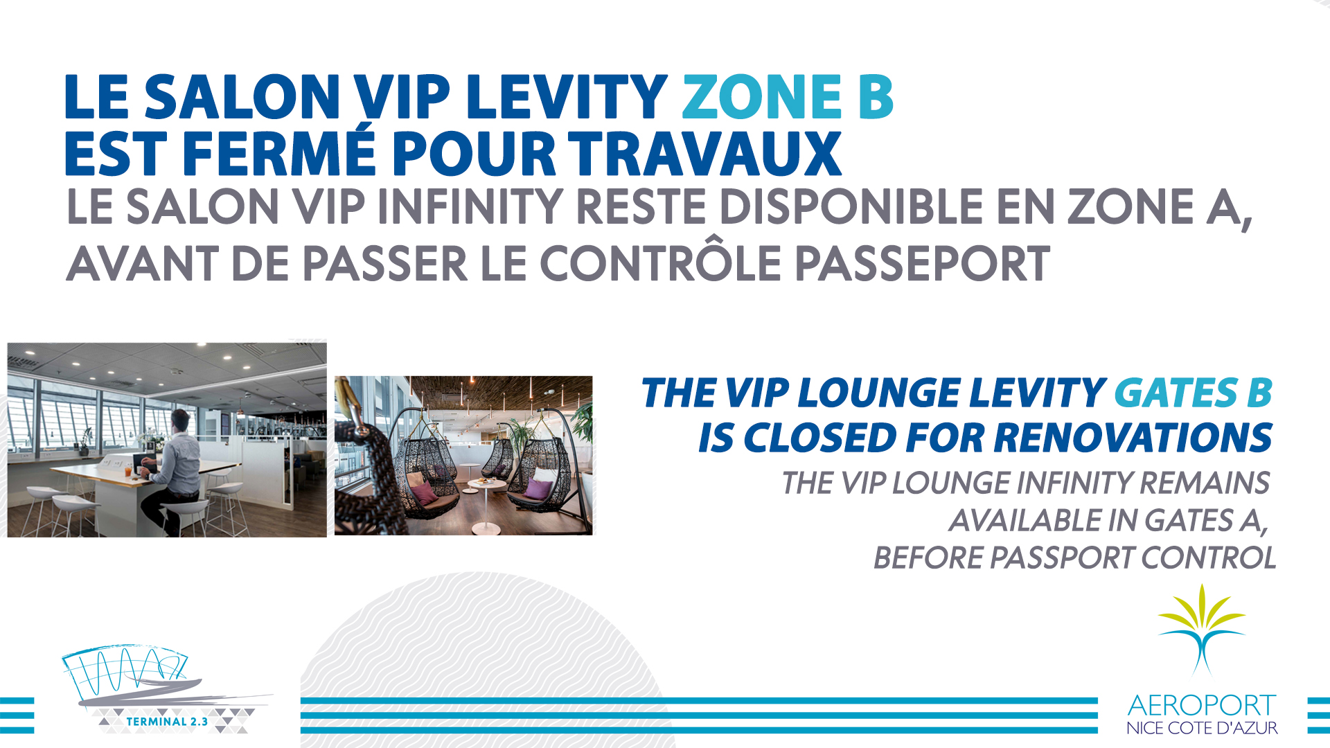 Affiche fermeture Levity lounge